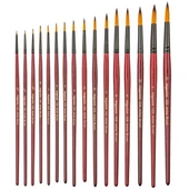 Bigpoint 123 Serisi Sentetik Kıl Yuvarlak Fırça No: 10 thumbnail 1