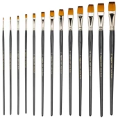 Bigpoint 200F Serisi Sentetik Kıl Düz Kesik Fırça No: 2 thumbnail 1