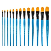 Bigpoint 210KF Serisi Sentetik Kıl Kedi Dili Fırça No: 4 thumbnail 1