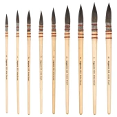 Bigpoint 525 Serisi Sincap Kılı Yuvarlak Fırça No: 0 thumbnail 1