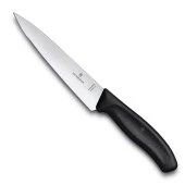 Victorinox SwissClassic 15cm Düz Doğrama Bıçağı Siyah 6.8003.15B - 1