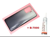 Oppo Reno 5 Lite Arka Kapak Batarya Pil Kapağı (B-7000) SİYAH - 1