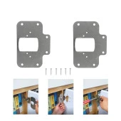 2 Adet Dolap Menteşe Tamir Sacı Seti - 1