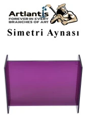 Simetri Aynası 1 Adet Ayna Yansıma Matematik Sınıf Ders Materyali - 6