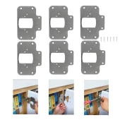 6 Adet Dolap Menteşe Tamir Sacı Seti - 1