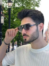 8434 C2 55 Black Güneş Gözlüğü thumbnail 2