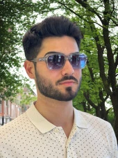 65021 Gray 55 Olivier Philippe Güneş Gözlüğü thumbnail 6