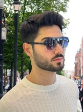 8434 C2 55 Black Güneş Gözlüğü thumbnail 4