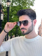 8514 C4 59 Black Güneş Gözlüğü thumbnail 3