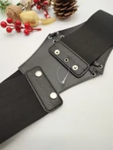 Çapraz Örgü İpli Model Kadın Kemer - 6