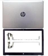 HP 3168NGW Lcd cover kasa + çerçeve + menteşe takım Silver Gri Renk thumbnail 3
