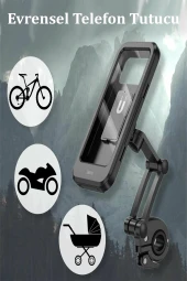 Qpen CA101 Su Geçirmez Motosiklet Telefon Tutucu thumbnail 4