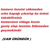 Tkgz İPhone 11 PRO MAX Arka Pil Batarya Kapağı (CAM) Gold - 3