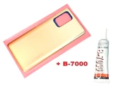 Tkgz Xiaomi Redmi NOTE 10 PRO (4G) Arka Pil Batarya Kapağı (CAM+B-7000) GOLD - 1