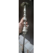 Osmanli semaver aksam parça fotoğraftaki ürün pirinç döküm krom kaplama kaliteli ikinci el - 1