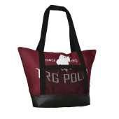 TRG POLO BORDO FİLELİ KADIN OMUZ ÇANTASI thumbnail 1