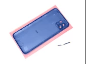 Samsung Galaxy A03 Sm A035 kasa Arka Pil Batarya Kapağı Mavi - 2