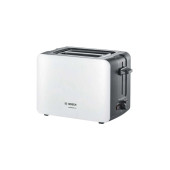 BOSCH TAT6A111 Kompakt Ekmek Kızartma Makinesi Beyaz / Koyu Gri - 1