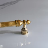 Şah 128 mm Gold Altın Kulp Metal Mobilya Çekmece Dolap Kapak Mutfak Kulbu Kulpları Dolabı Kulpu - 9
