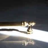 Şah 192 mm Gold Altın Kulp Metal Mobilya Çekmece Kapak Dolap Mutfak Kulbu Kulpları Dolabı Kulpu thumbnail 3