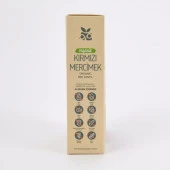 Biorootzo Organik Glütensiz ve Vegan Artizan Bronz Kalıp Kırmızı Mercimek Casarecce  200 g - 3
