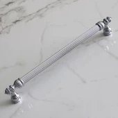 Şah 224 mm Krom Renk Kulp Metal Mobilya Çekmece Dolap Kapak Mutfak Kulpları Kulbu Dolabı Kulpu - 7