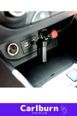 Özel Seri 4 Saat Bataryalı Şarjlı Uyku Modlu Enerji Tasaruflu Bluetooth Aux Müzik Alıcısı Araç Kiti - 5