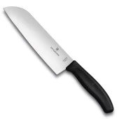 Victorinox Swiss Classic 17cm Santoku Bıçağı Siyah 6.8503.17B - 1