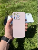 İphone 15 Pro Max Uyumlu Parlak Premium Renkli Cam Telefon Kılıfı thumbnail 7