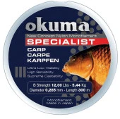 Okuma Carp 300 mt 28,00 lb 12,73 kg 0,43 mm Camou Misina - 1