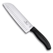 Victorinox Swiss Classic 17cm Santoku Bıçağı Siyah 6.8523.17B - 1