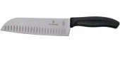 Victorinox Swiss Classic 17cm Santoku Bıçağı Siyah 6.8523.17B - 3