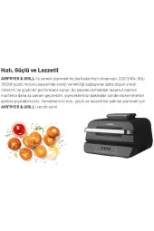 Arnica Airfryer Grill Izgaralı Sıcak Hava Fritözü Gh22100 - 5