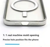 İphone 13 Pro Magsafe Uyumlu Parlak Lazer Telefon Kılıfı thumbnail 5