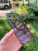 İphone 14 Hybrid Magsafe Animasyonlu Sararmaz Kılıf thumbnail 4