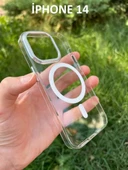 İphone 14 Hybrid Magsafe Animasyonlu Sararmaz Kılıf thumbnail 2