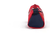 United Colors of Benetton Tek Bölmeli Kırmızı Dama Desenli Kalem Çantası 03770 - 4