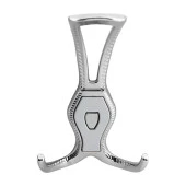 Galata Askı Portmanto Metal Vestiyer Duvar Dolap Elbise Askısı Krom Renk Mobilya Askılığı Aparat thumbnail 3