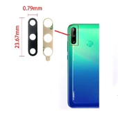 Huawei Uyumlu P40 Lite E Arka Kamera Camı Lens Yapışkanlı - 1