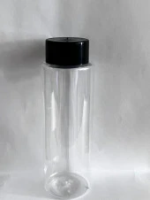400ml Şeffaf Plastik Kolonya Şişesi, Boş Şişe, 25 Adet - 1