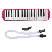 Ticon 32 Tuşlu Bez Çanta Melodika Pembe - 2