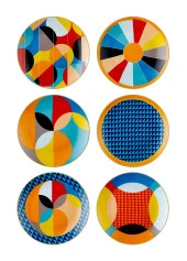 The Mia Shapes Pasta Tabağı 6 Kişilik thumbnail 1