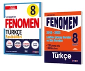 FENOMEN YAYINCILIK 8. Sınıf Türkçe Fasikül Seti (1-2-3-4-5-6-7-8. Sayılar)+8 LGS Çıkmış Sorular Ve İkiz Soruları Seti (6 - 1