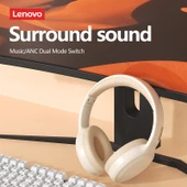 Lenovo Thinkplus Th30 Kablosuz Bluetooth Kulaküstü Kulaklık Pembe - 6