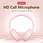 Lenovo Thinkplus Th30 Kablosuz Bluetooth Kulaküstü Kulaklık Pembe - 5