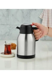 Paslanmaz Çelik 2 Litre Inox Piknik Çay Kahve Termosu - 2