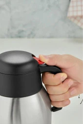 Paslanmaz Çelik 2 Litre Inox Piknik Çay Kahve Termosu - 4