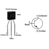 100Adet BC546 Transistör Bjt Npn To-92 100 Ma 45V - 3