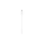ttec USB-C - 3.5mm Aux Adaptörü 11cm Beyaz - 1