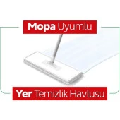 Sleepy Easy Clean Arap Sabunu Katkılı Mopa Uyumlu Yer Temizlik Havlusu 50 Yaprak - 5